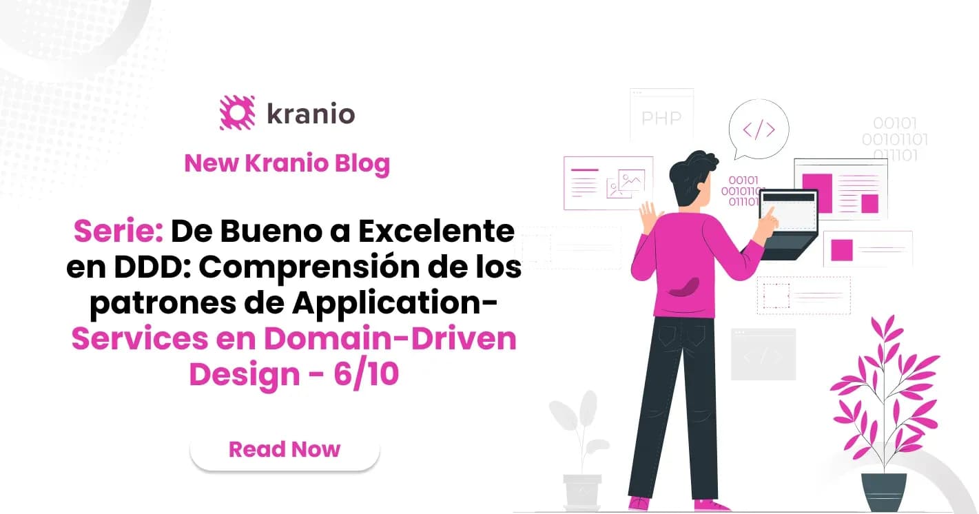 De Bueno a Excelente en DDD: Comprensión de los patrones de Application-Services en Domain-Driven Design - 6/10